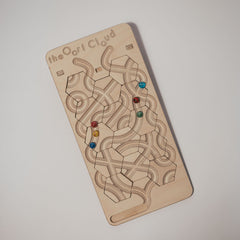 The Oort Cloud: A Marble Run Puzzle Game