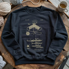 Vintage Knitting Pattern Sweatshirt